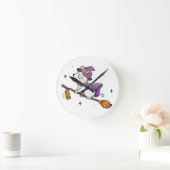 Hexenstunde Runde Wanduhr (Zuhause)