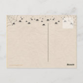 Hexentanz-Halloween-Postkarte Postkarte (Rückseite)