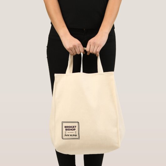 Hexentasche Bridget Bishop 1692 Tragetasche (Vorderseite (Produkt))