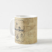 Hexentrank - Dunkler Gothic Humor Kaffeetasse (Vorderseite Links)