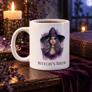 Hexentrank – Lila Hexen Kunst Halloween  Jumbo-Tasse