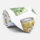 Hexentrank-Muster doppelt Krawatte (Gerollt)