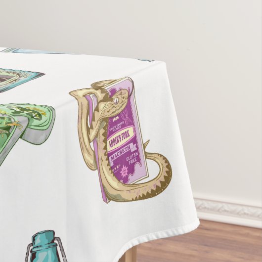 Hexentrank-Muster doppelt Tischdecke (Beispiel)