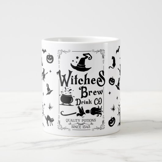 Hexentrank Spezialbecher Jumbo-Tasse (Vorderseite)