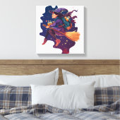 Hexentrank Zustellung Leinwanddruck (Insitu (Schlafzimmer))