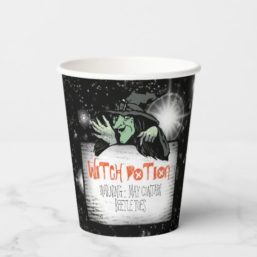 Hexentränke-ID217 Pappbecher (Rückseite)