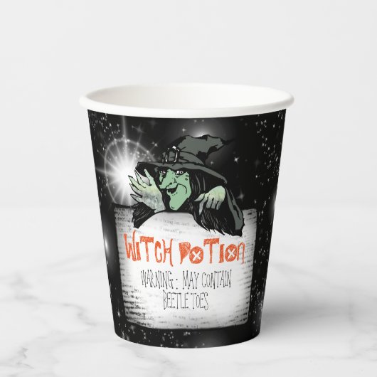 Hexentränke-ID217 Pappbecher (Vorderseite)