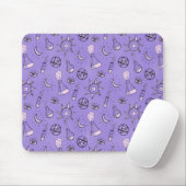 Hexentränke Lila Alchemy-Muster Mousepad (Mit Mouse)