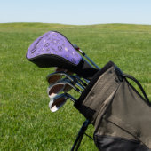 Hexentränke Lila Alchemy-Muster Name Golf Headcover (In SItu)