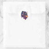 Hexentränke Runder Aufkleber (Tasche)