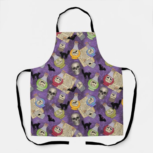 Hexentränke Schürze (Vorderseite)