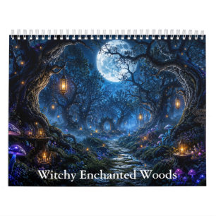 Hexenverzauberter Waldkalender Kalender