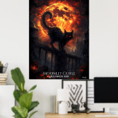 Hexenwächter Halloween Poster (Heimbüro)