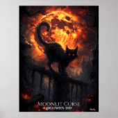 Hexenwächter Halloween Poster (Vorne)