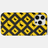 Hexenwarnung Halloween Case-Mate iPhone Hülle (Rückseite (Horizontal))