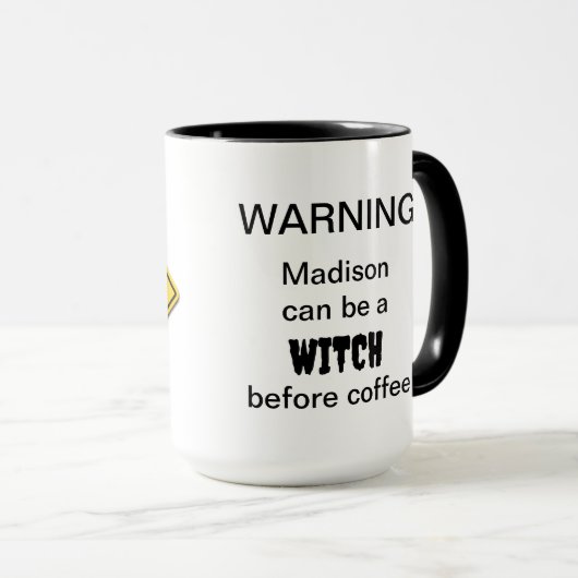 Hexenwarnung Tasse (VorderseiteRechts)