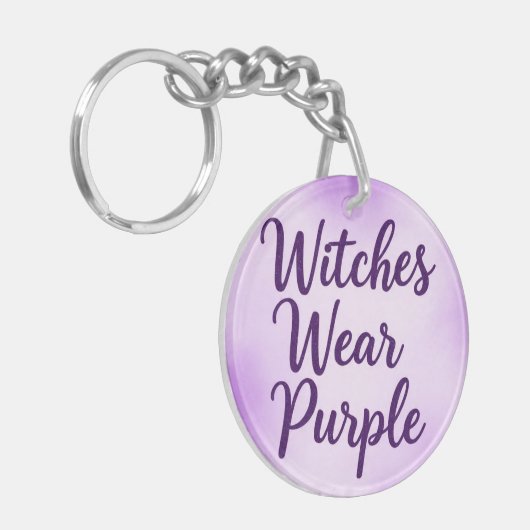 HexenWearPurple Schlüsselanhänger (Vorderseite links)