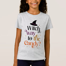 Hexenweg bis zum Candy Halloween-Shirt T-Shirt