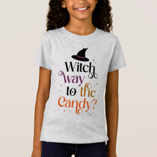 Hexenweg bis zum Candy Halloween-Shirt T-Shirt