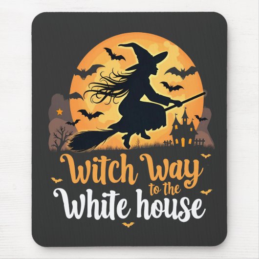 Hexenweg ins Weiße Haus Mousepad (Vorne)