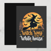 Hexenweg ins Weiße Haus Save The Date (Vorne/Hinten)