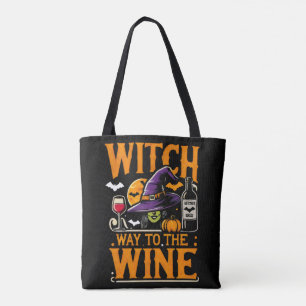 Hexenweg zum Wein Halloween-Kostüm Gruseliger Ozea Tasche