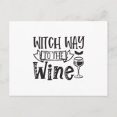 Hexenweg zum Wein Postkarte (Vorderseite)