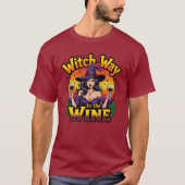 Hexenweg zum Wein T-Shirt (Vorderseite)
