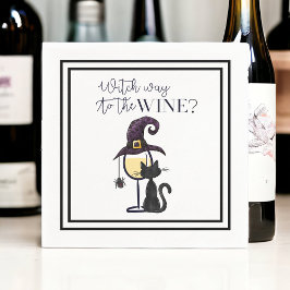 Hexenweg zum Wine Niedlich Funny Serviette