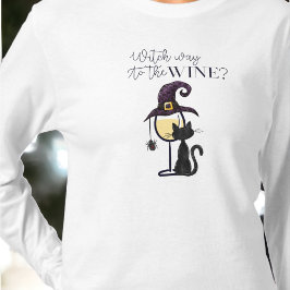 Hexenweg zum Wine Niedlich Funny T-Shirt