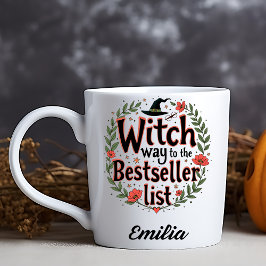 Hexenweg zur benutzerdefinierten Halloween-Tasse d Kaffeetasse