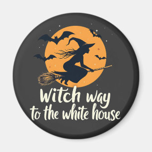 Hexenweg zur Wahl im Weißen Haus Kamala Magnet