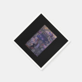 Hexenweih-Ästhetik mit Katzen Serviette (Ecke)