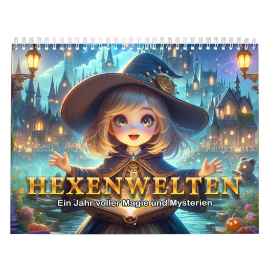 Hexenwelten: Ein Jahr voller Magie und Mysterien Kalender (Titelbild)