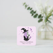 Hexenwerk Quadratische Visitenkarte (Stehend Vorderseite)