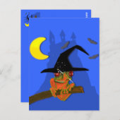 Hexenzauber, gefroren postkarte (Vorne/Hinten)