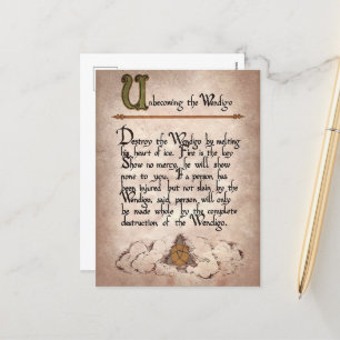 Hexenzauber Halloween Feiertagspostkarte