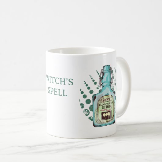 Hexenzauber Macbeth Kaffeetasse (VorderseiteRechts)