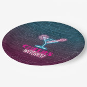 Hexenzauber Pappteller (Schrägansicht)