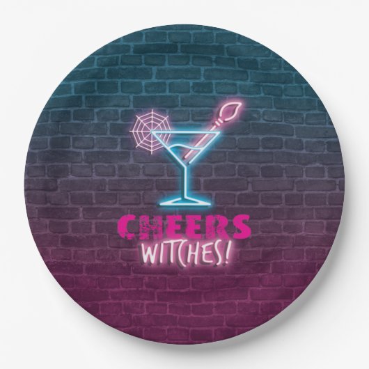 Hexenzauber Pappteller (Vorderseite)