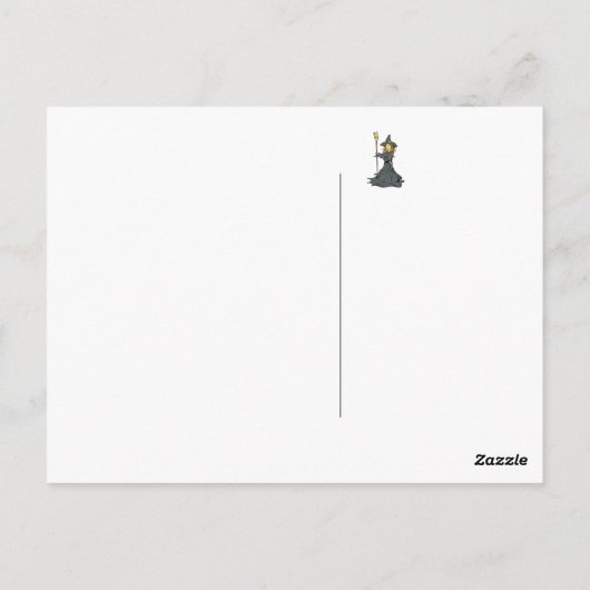 Hexenzauber Postkarte (Rückseite)