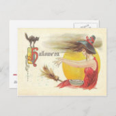 Hexenzauber Postkarte (Vorne/Hinten)