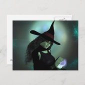 Hexenzauber verwirren postkarte (Vorne/Hinten)