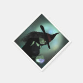 Hexenzauber verwirren serviette (Ecke)