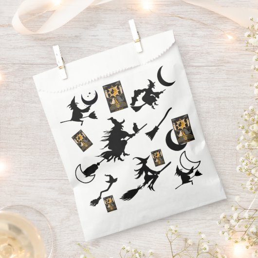 Hexenzauberer Schwarzmeerkatze Geschenktütchen (Ausgeschnitten)
