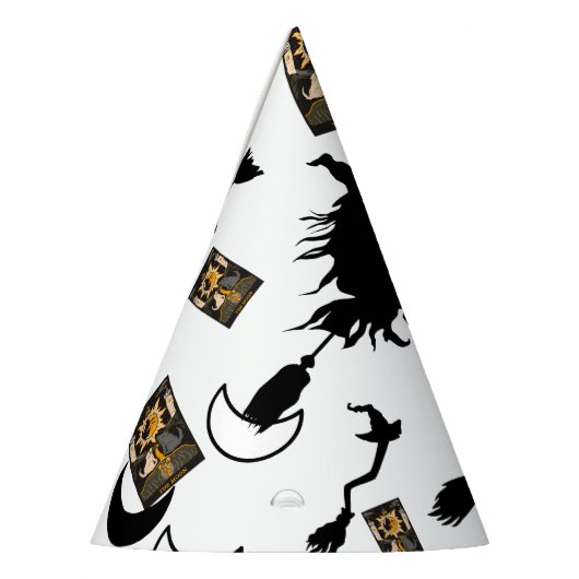 Hexenzauberer Schwarzmeerkatze Partyhütchen (Links)