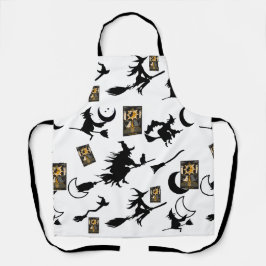 Hexenzauberer Schwarzmeerkatze Schürze