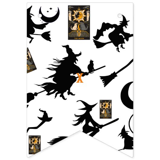 Hexenzauberer Schwarzmeerkatze Wimpelkette (Erste Fahne)