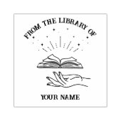 Hexenzauberhand aus der Bibliothek des Buches Gummistempel (Prägung)