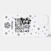 Hexenzauberspruch Wir sind die Enkeltöchter iPhon iPhone Hülle (Rückseite (Horizontal))